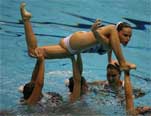 gymnastics in water