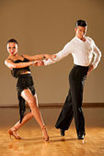 Rumba dance is derived from the Cuban habanera with Spanish roots and African rhythms