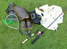 sports equipment for sports fishing