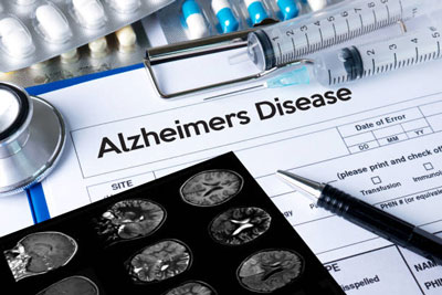 Features of clinical imaging of mixed Alzheimer's disease